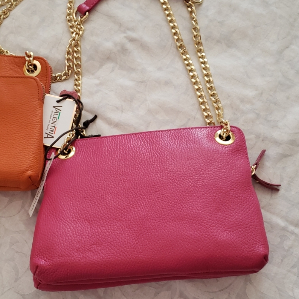 pink valentina chain shoulder